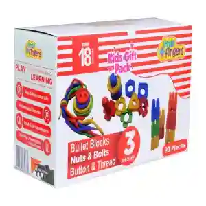 Toys Bullet blocks, nuts & bolts, button & thread- LFT 061