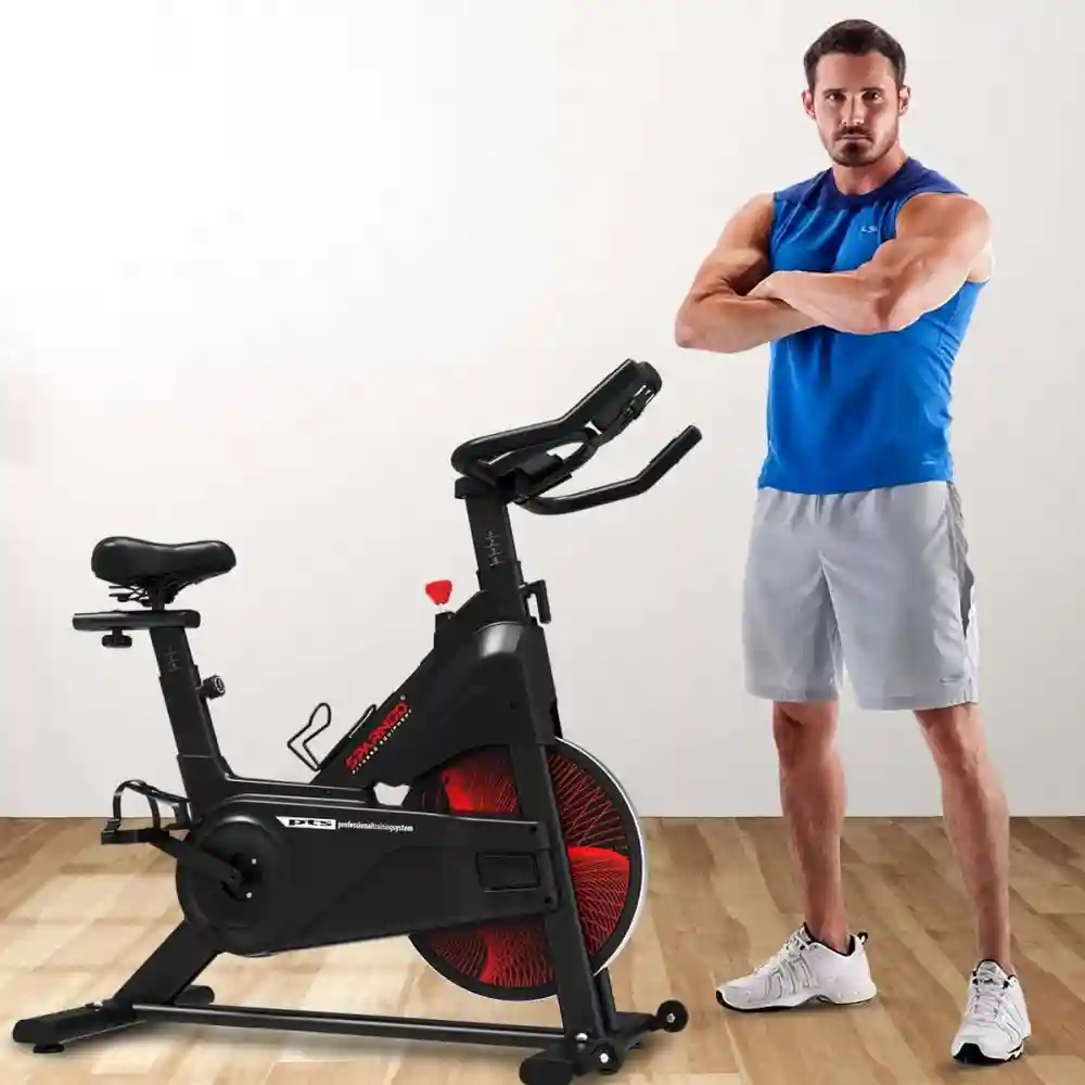 SSB-14 Spin Bike Exercise Cycle for Home Gym with 15 kg Heavy-duty Flywheel
