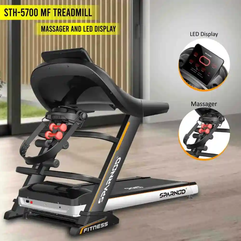 STH-5700_MF 3 Hp Continuous DC Motorized Automatic Walking and Running Treadmill