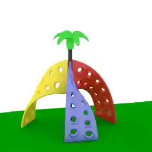 Outdoor twisted scramblers - LFO-CL-04