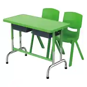 School furnitures double seater desk & chair- LF 158