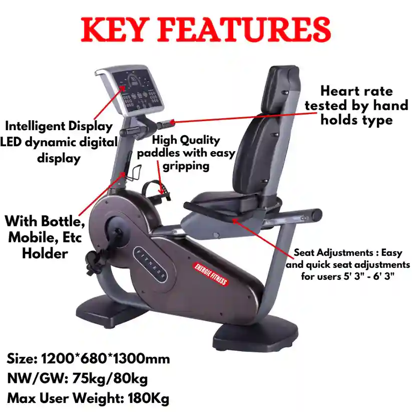Best Recumbent Bike in India FT-6806R