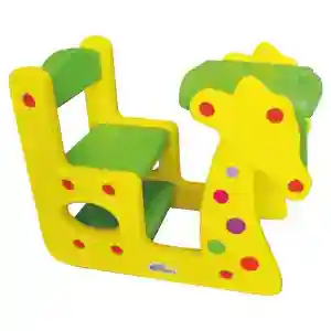 School furnitures single seater giraffe desk-LF 402