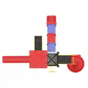 Outdoor multi-playstation - LFO-MPS-09A