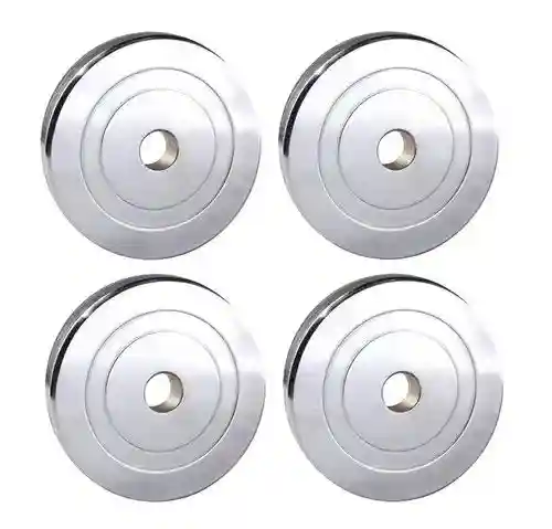 50kg chrome steel weights with 14? dumbbell rod