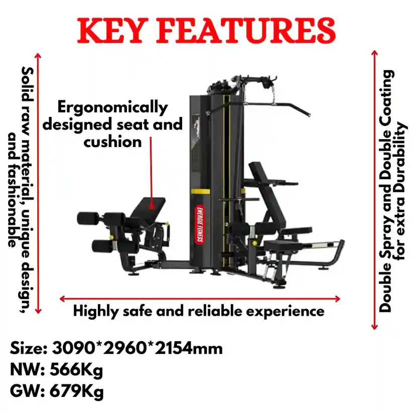 Best Quality 3 Stack Multi- Station Gym JXS-03