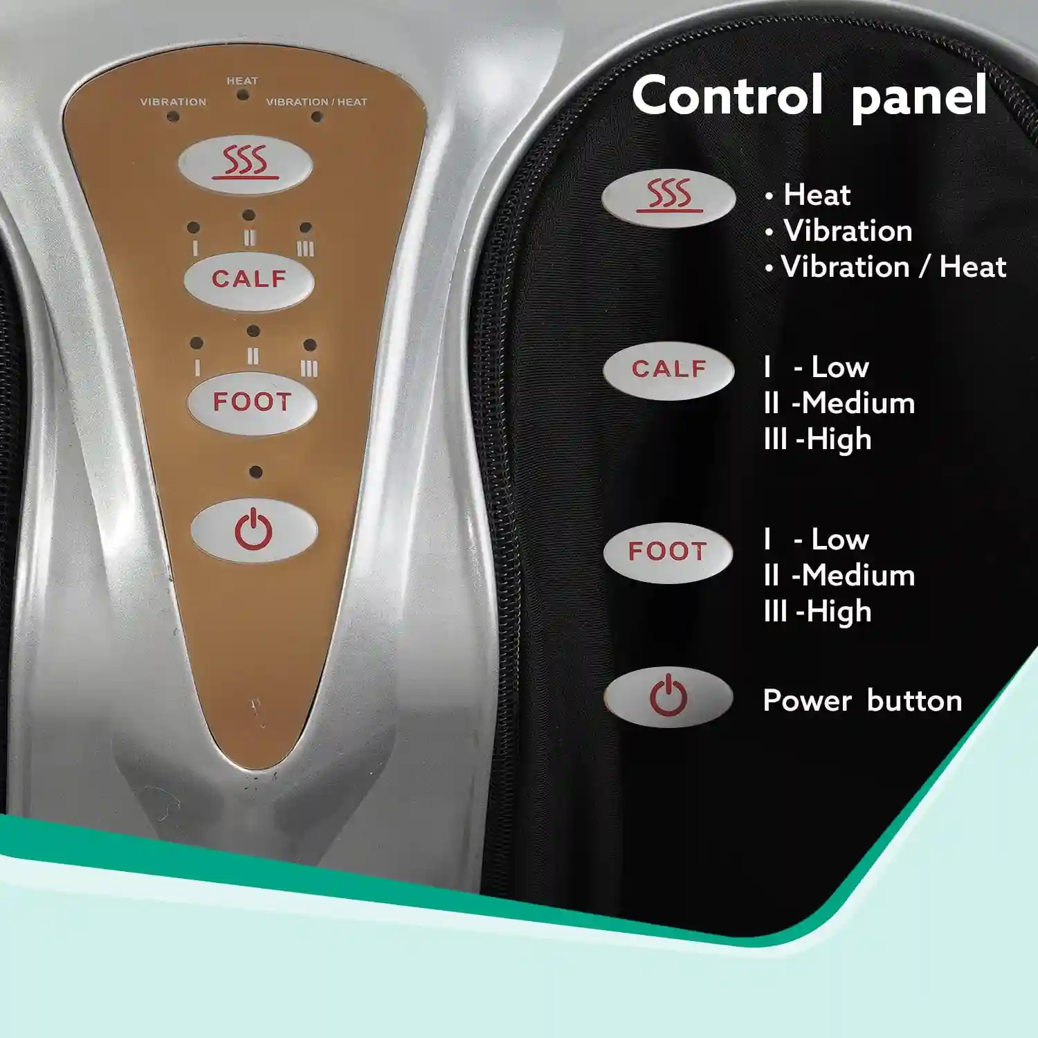 LEG MASSAGER-Foot & Calf Massager, Rolling & Kneading Massage