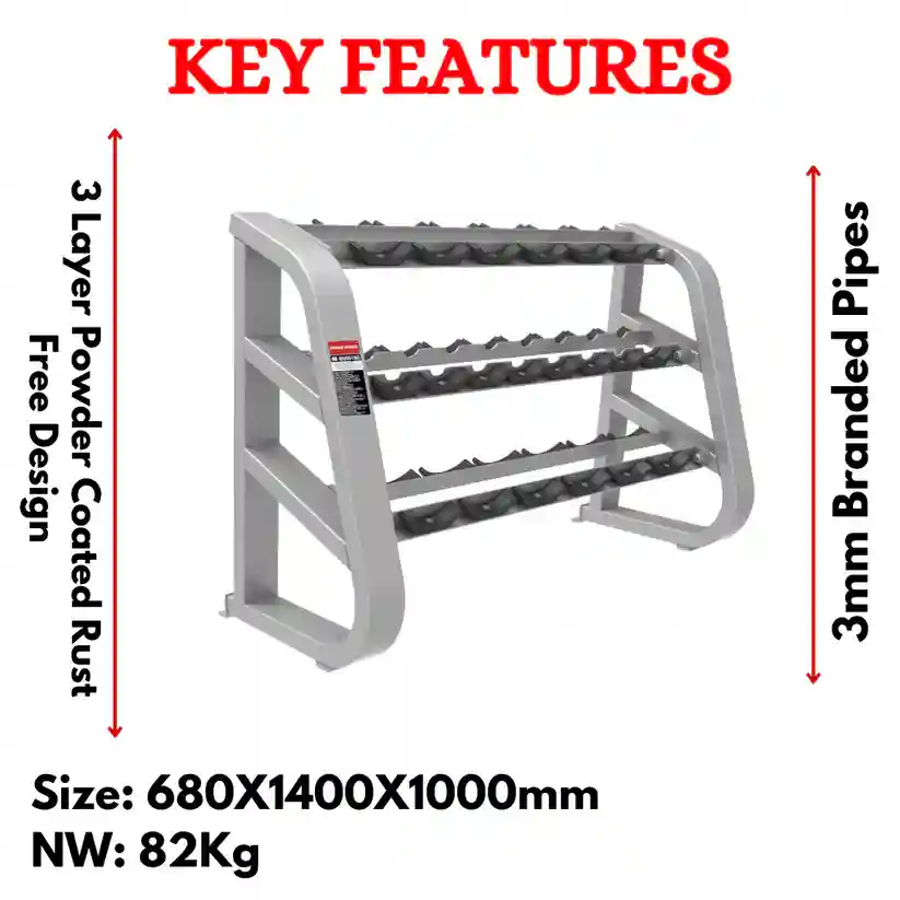 Beauty Dumbbell Rack in India ER-967