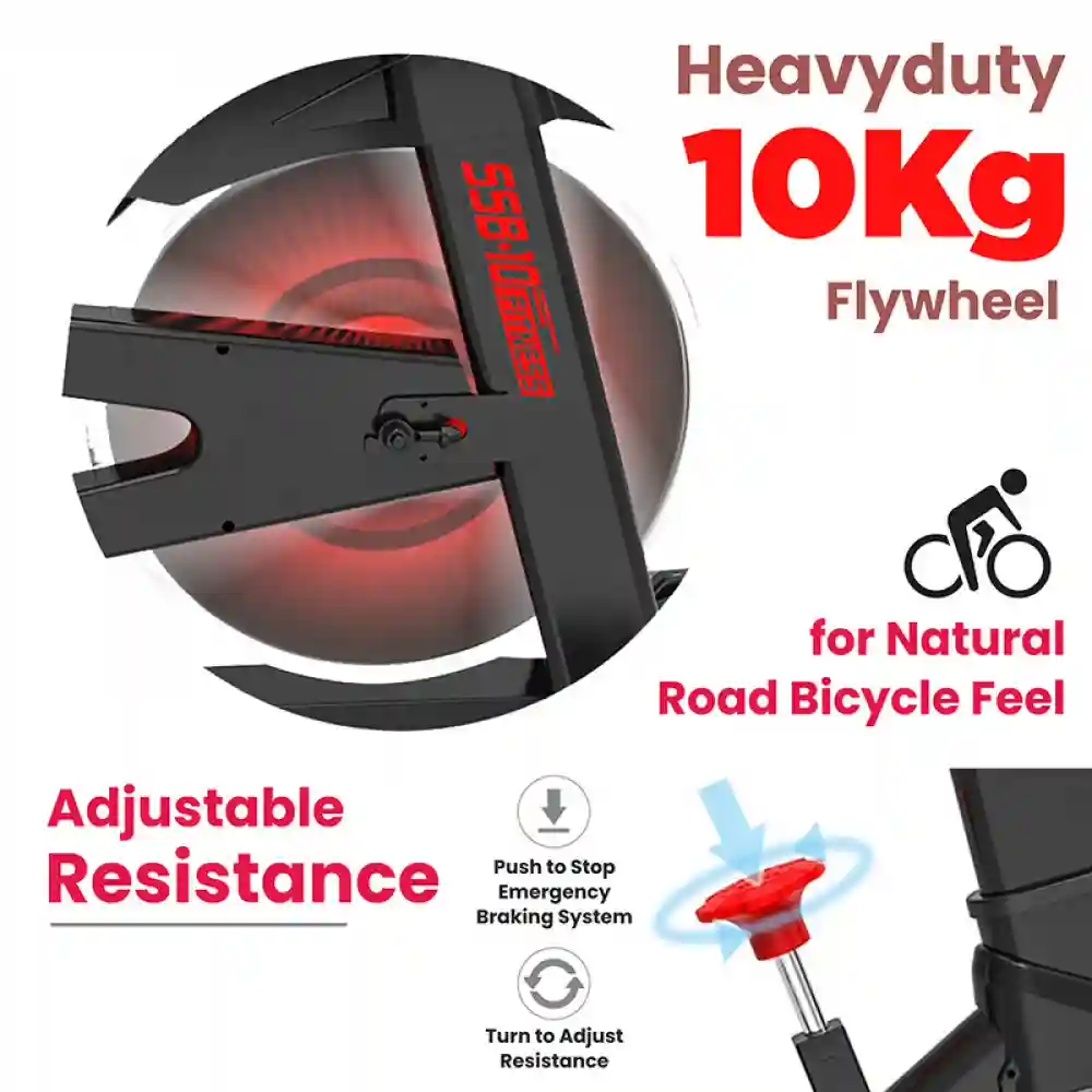 SSB-10 Heavy Duty 10KG Flywheel Spin bike