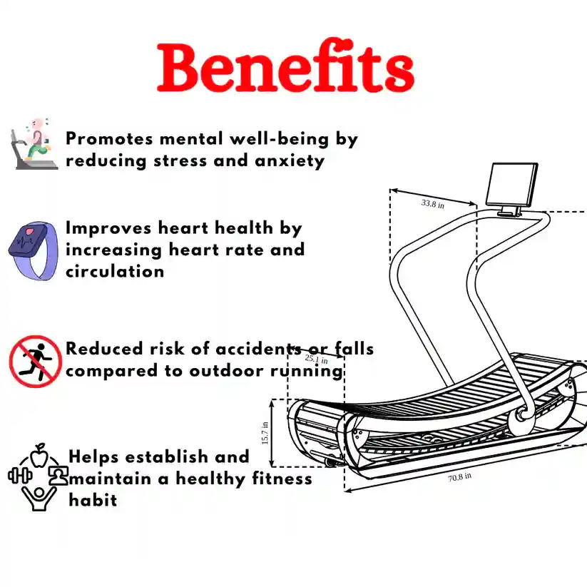 Best Curved Treadmill for Sale (with Resistance Band) ECT-500