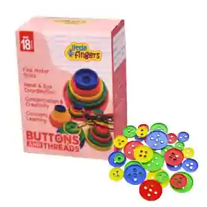 Toys Buttons & threads-LFT 024