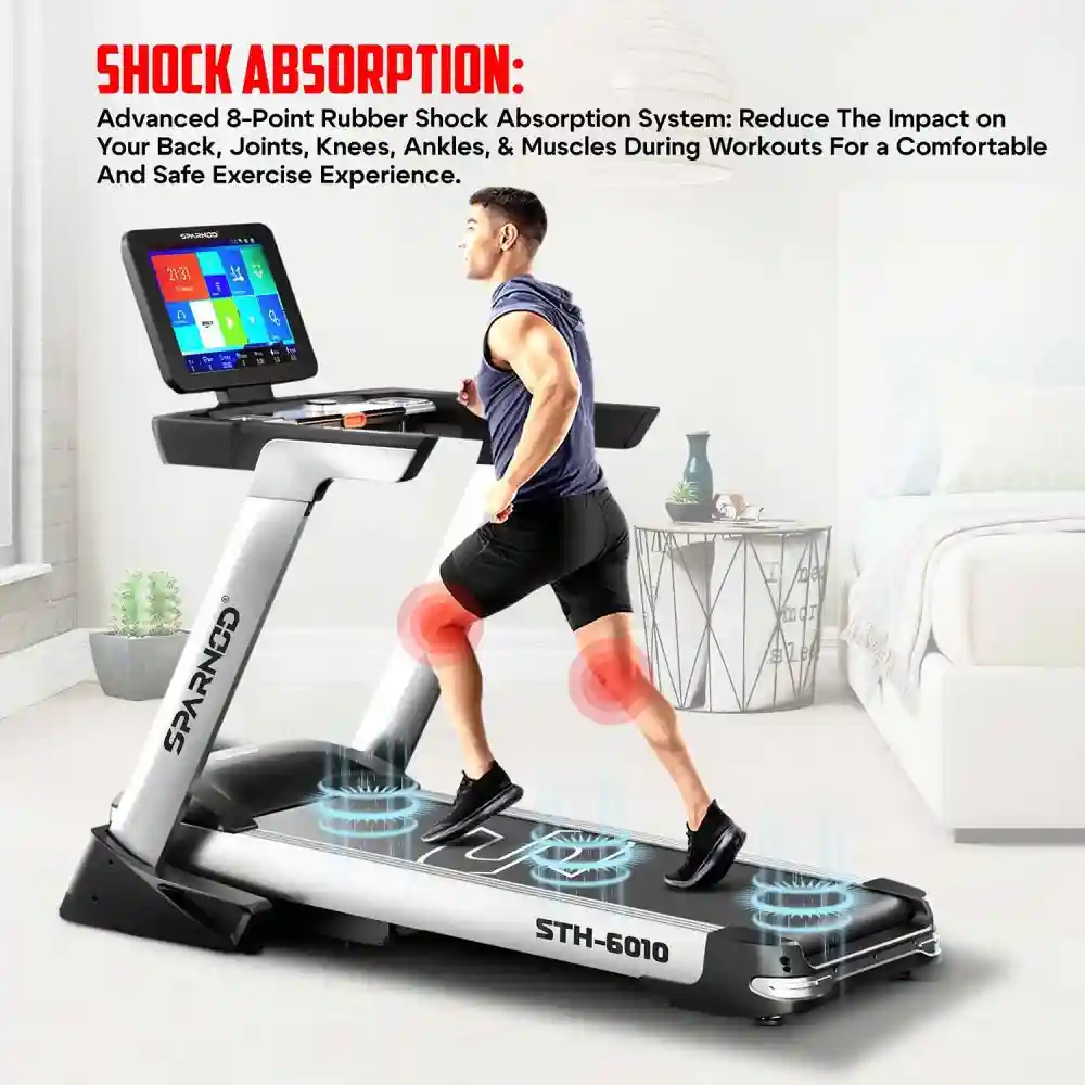 STH-6010 (3 HP DC MOTOR) 15 grade electric ascension treadmill