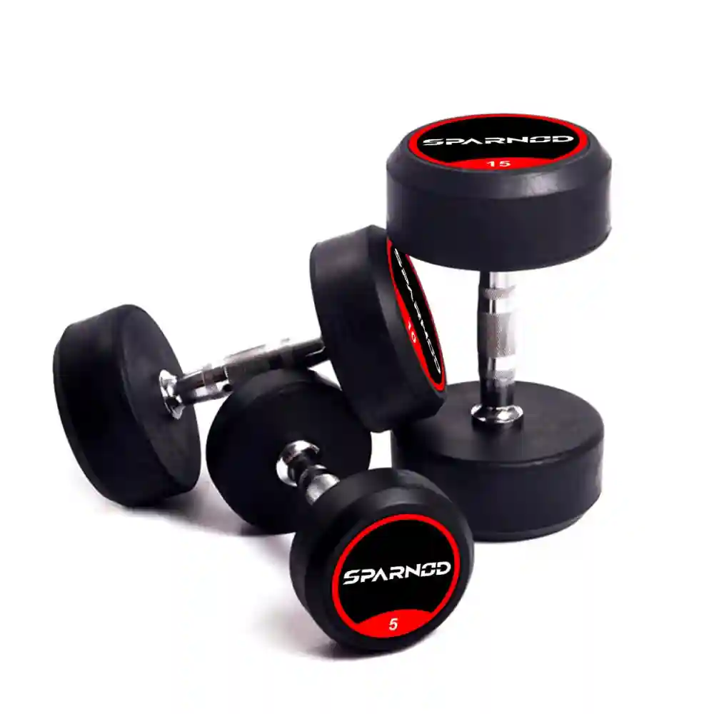 SDR - SPARNOD DUMBBELL ROUND - 2KG to 50KG