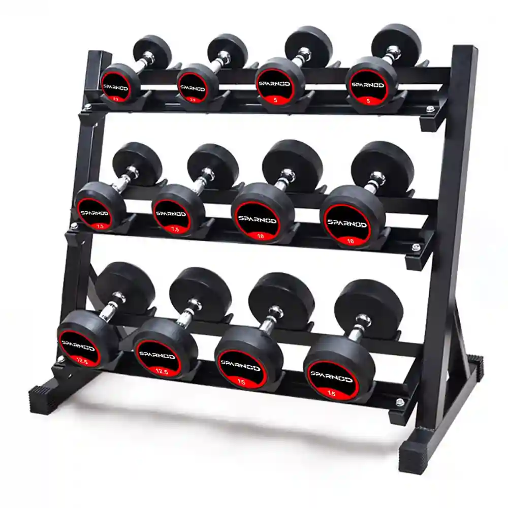 SDR - SPARNOD DUMBBELL ROUND - 2KG to 50KG