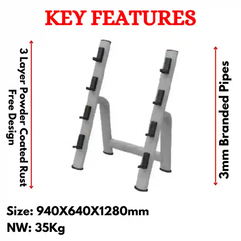 Luxury Quality Barbell Rack in India ER-09