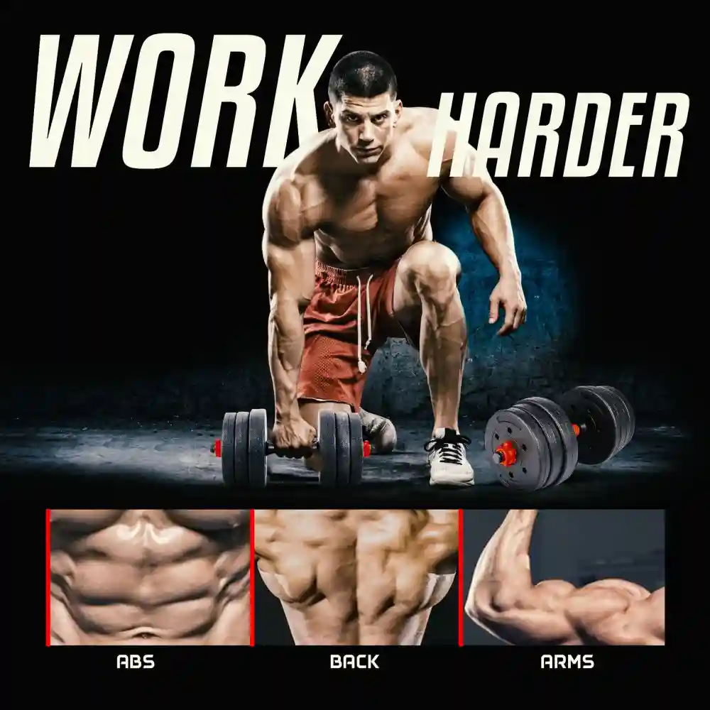 SCD-15 Concrete Dumbbells