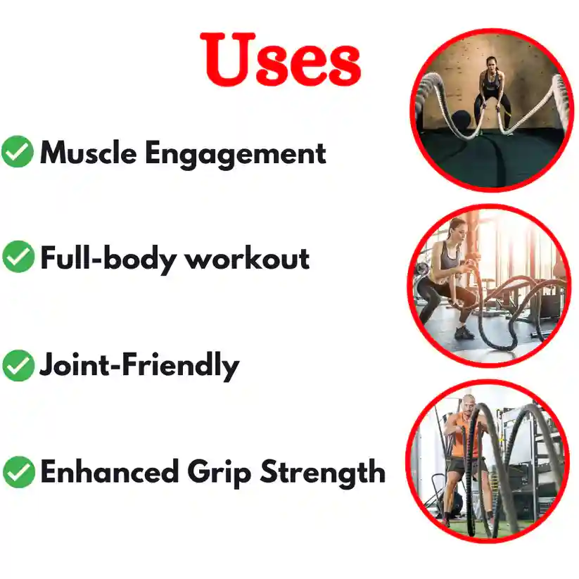 Battle Rope for Gym Heavy Battle Rope