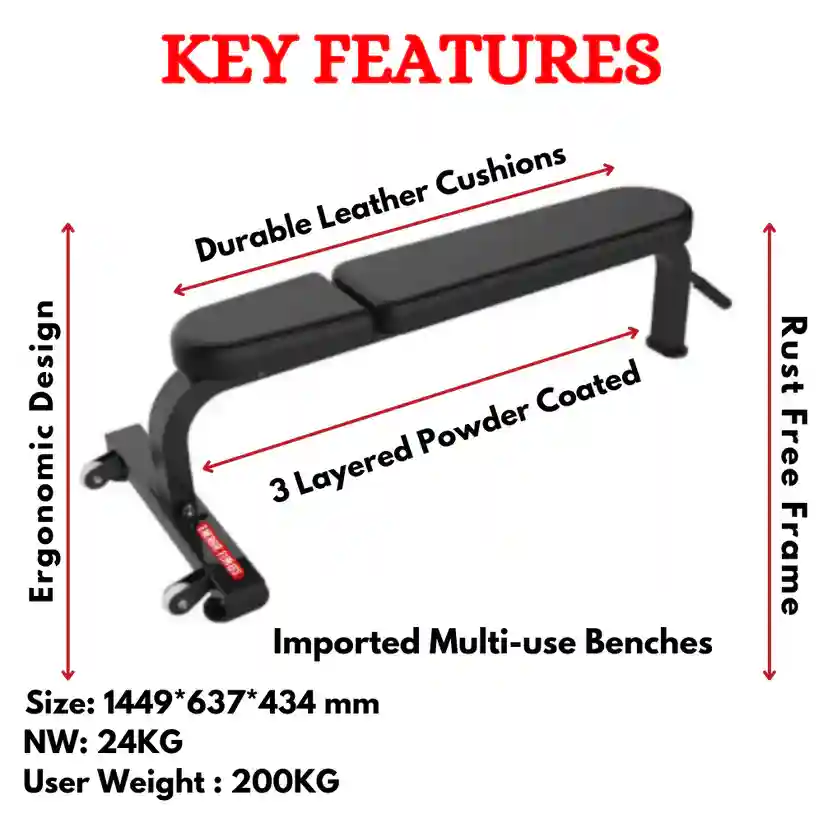 Best Flat Bench in India BX-036