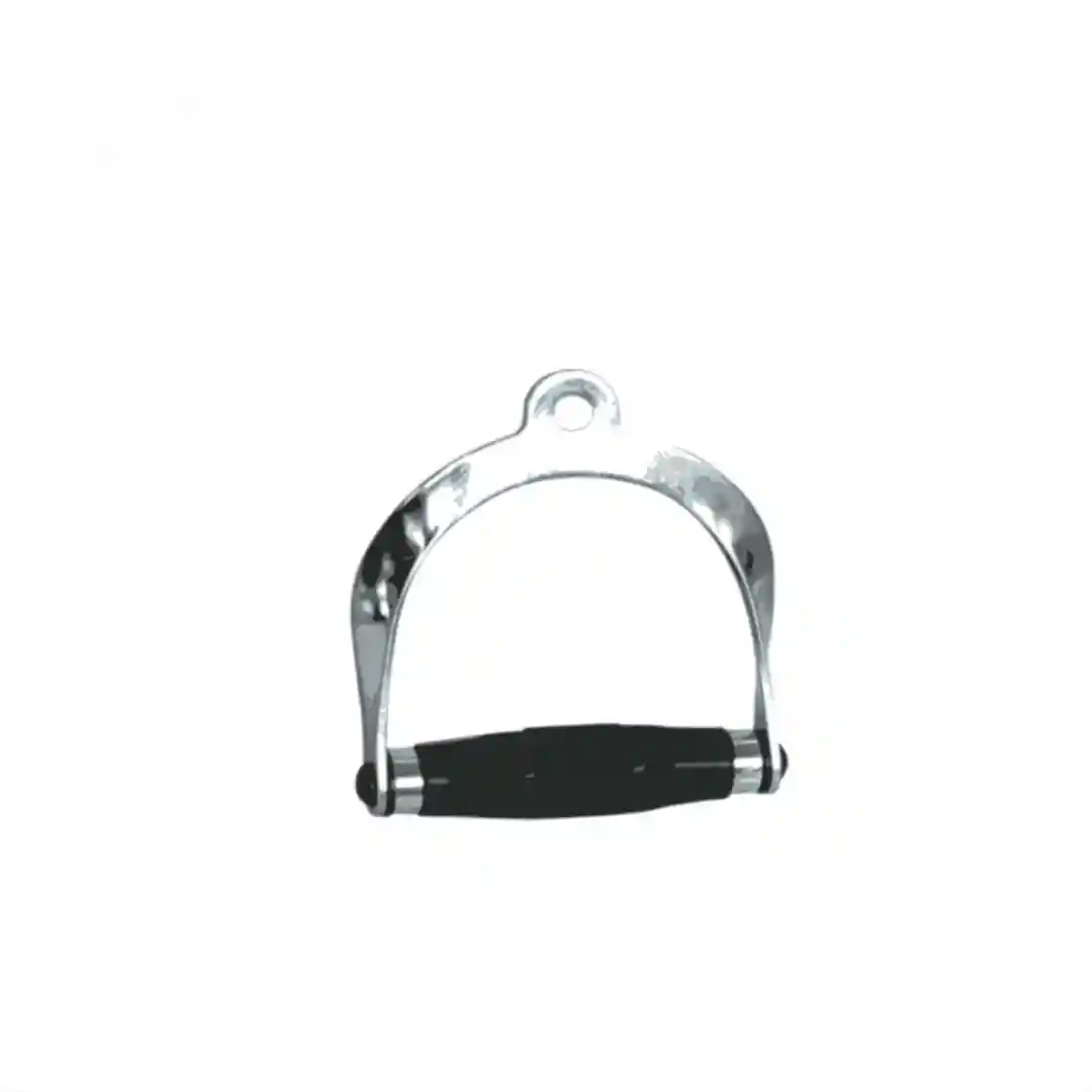 D-Handle tricep rope and ground pulleyhandle cable gym attachments