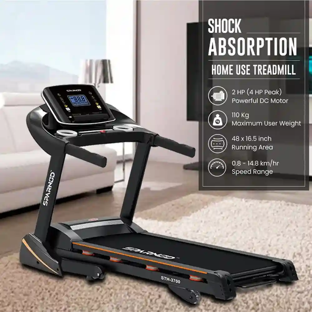STH-3700 (2 HP DC Motor) Motorized Walking and Running Treadmill