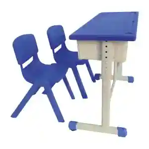 School furnitures double seater desk & chair- LF 155
