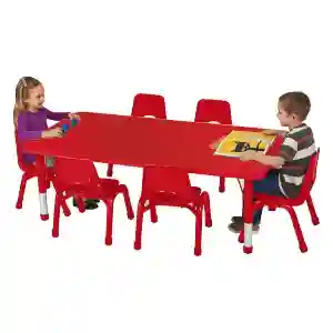 School furnitures rectangle table-LF 215