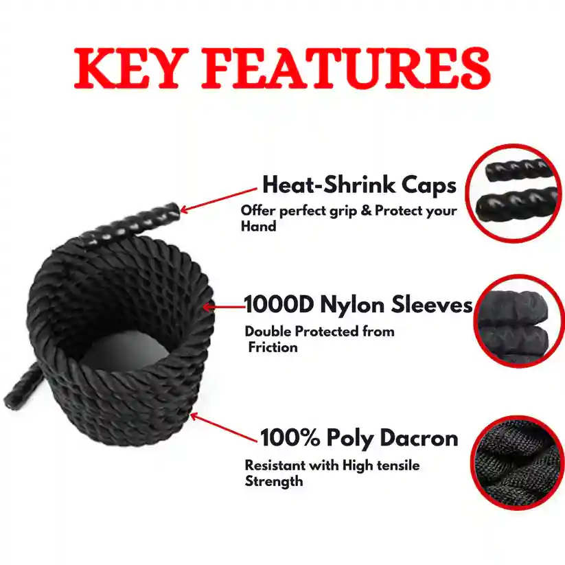 Battle Rope for Gym Heavy Battle Rope