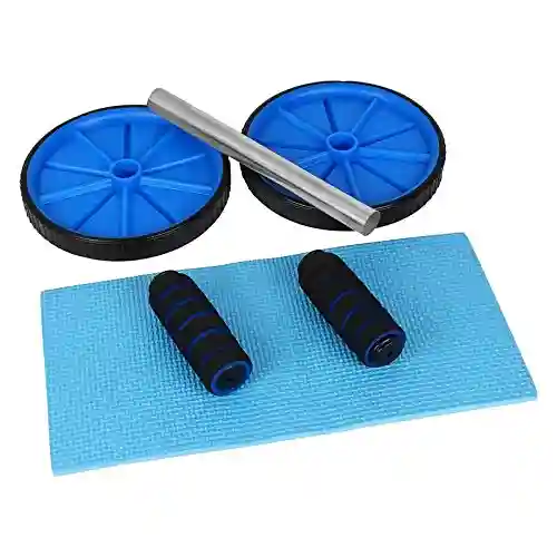 Anti Skid Double Wheel Balance AB roller Portable exerciser