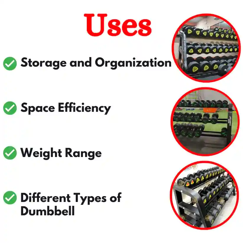 3 Tier Dumbbell Rack EFT-030