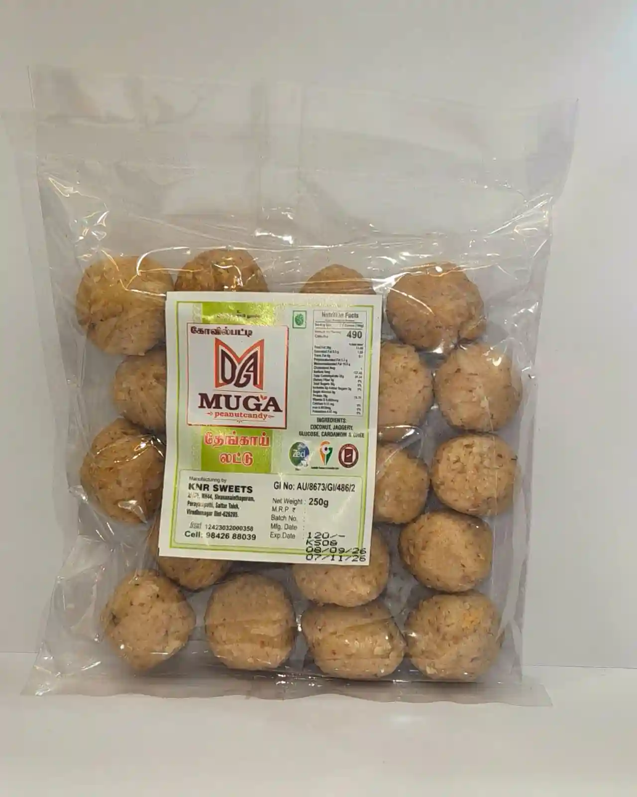 ⁠Coconut laddu 250gms
