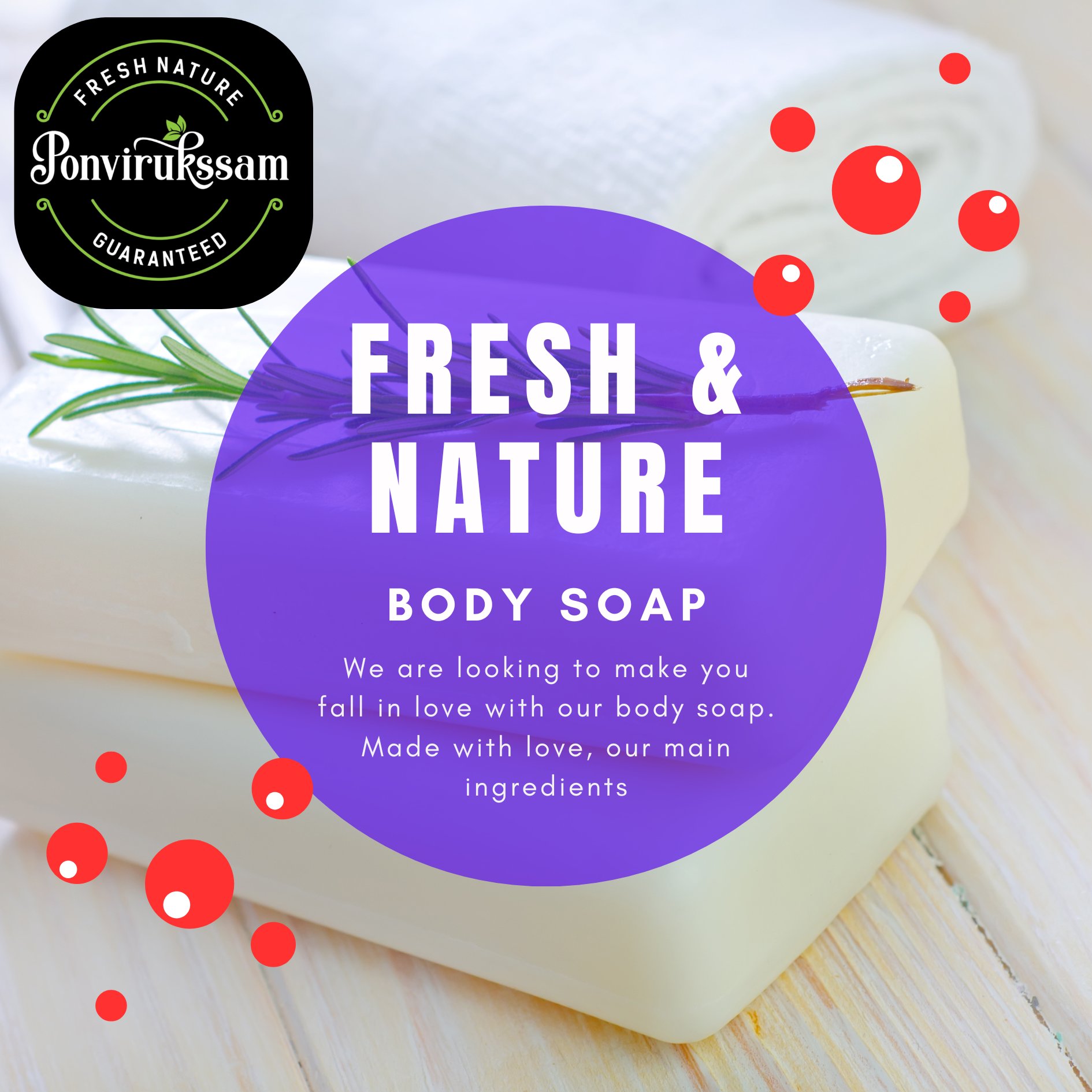 Menthol soap 100g