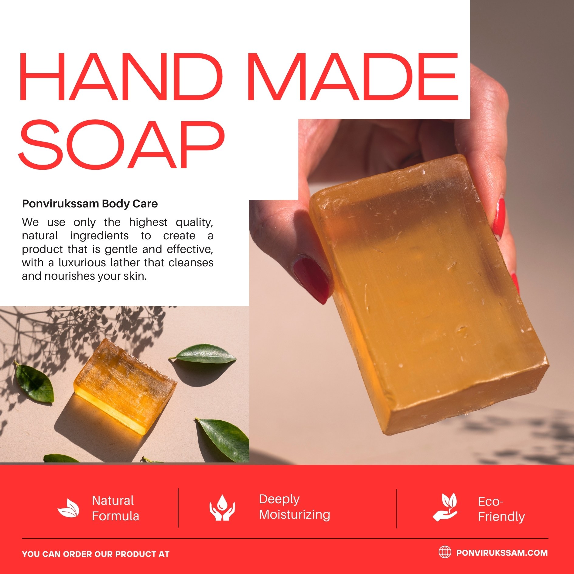 Menthol soap 100g