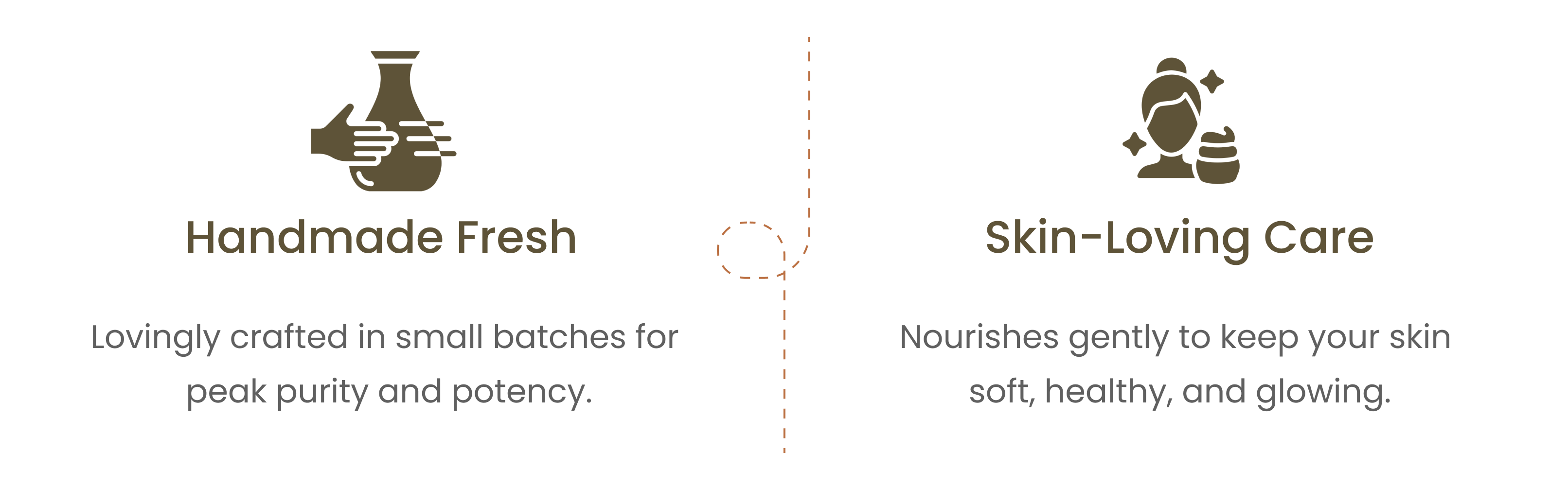 handmade fresh skincare  small batch, pure, potent