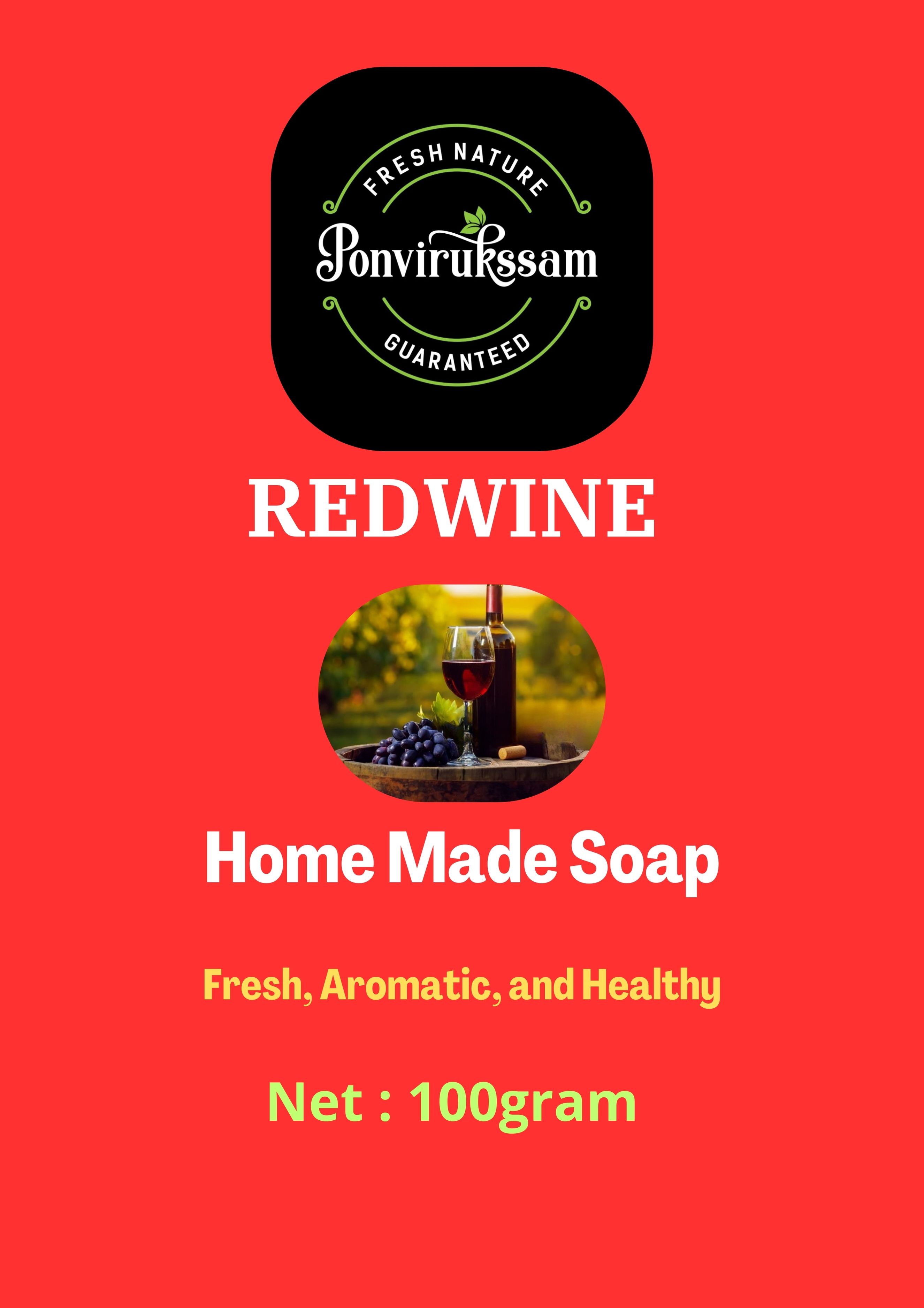 Redwine soap 100g