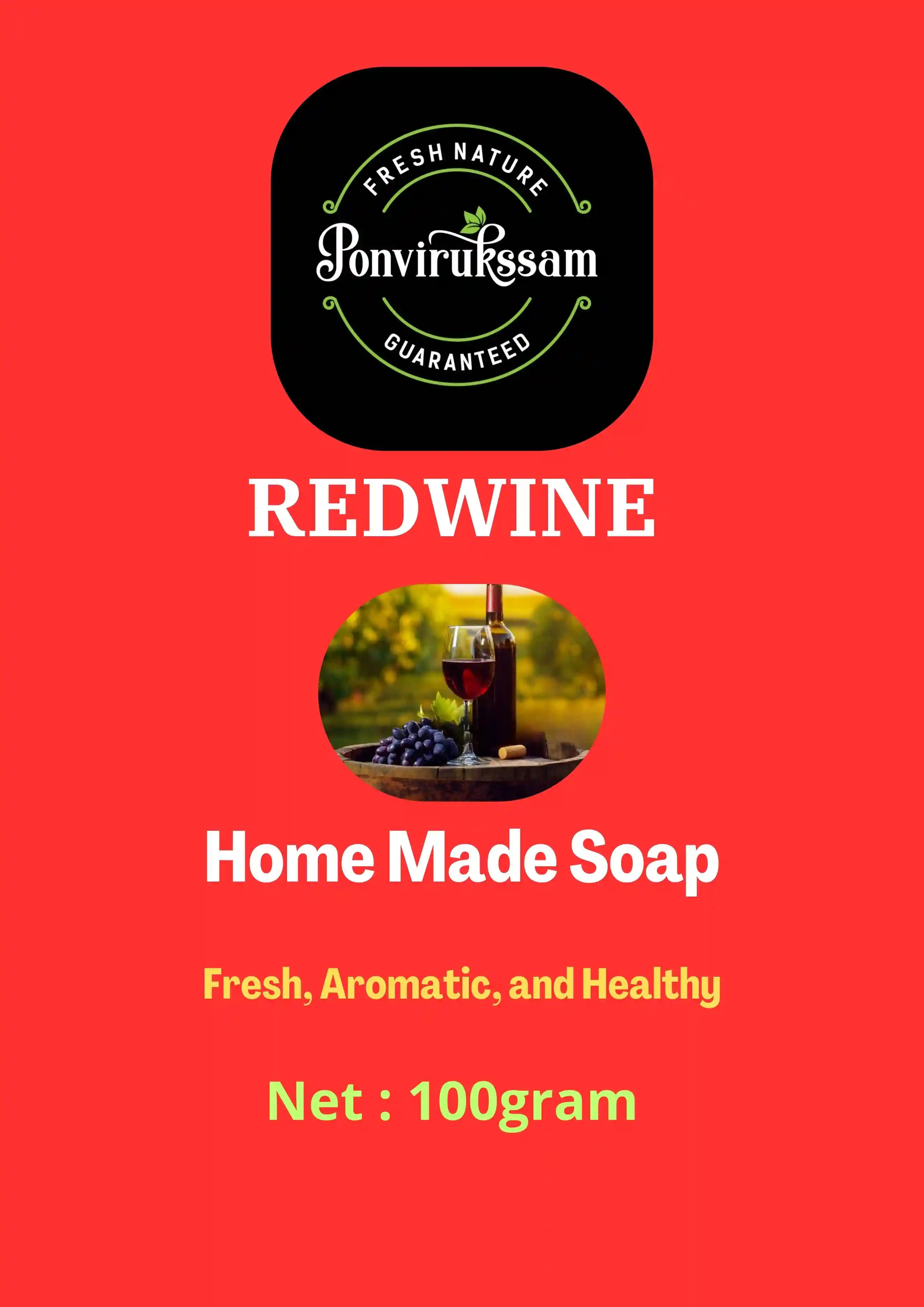 Redwine soap 100g
