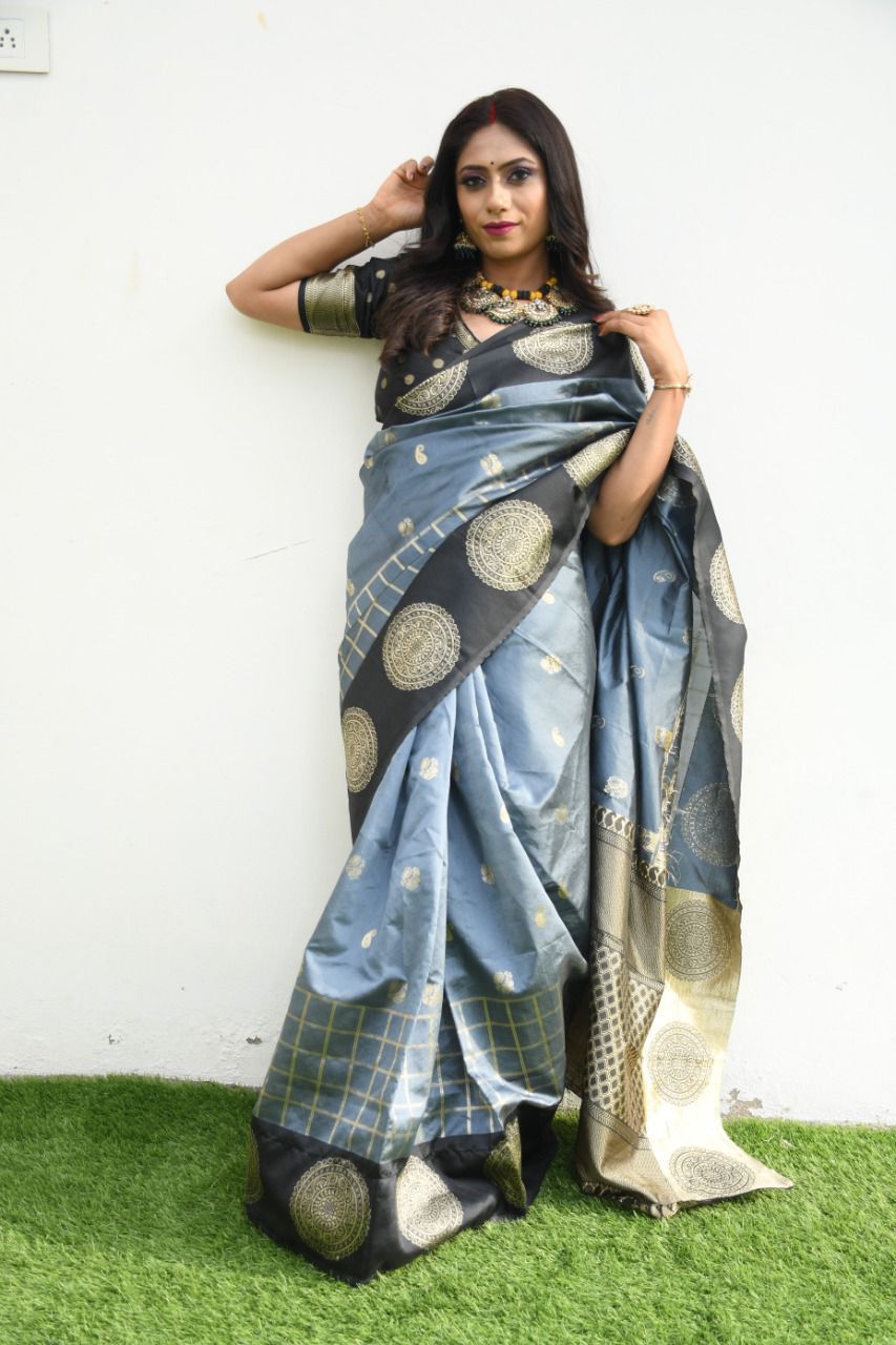 SOFT LICHI SILK SAREE