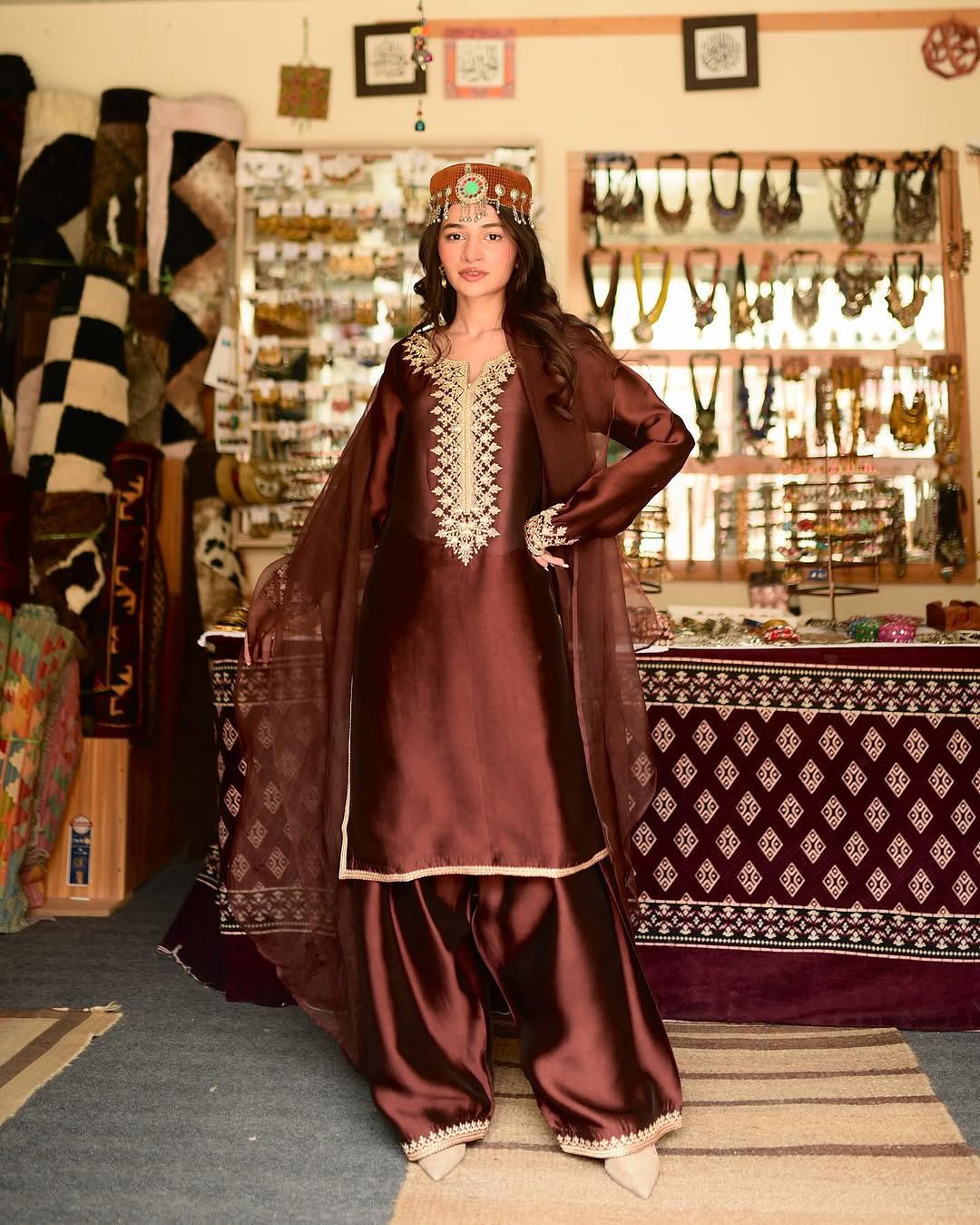 FARSI KURTI-PLAZZO SET LC 1388