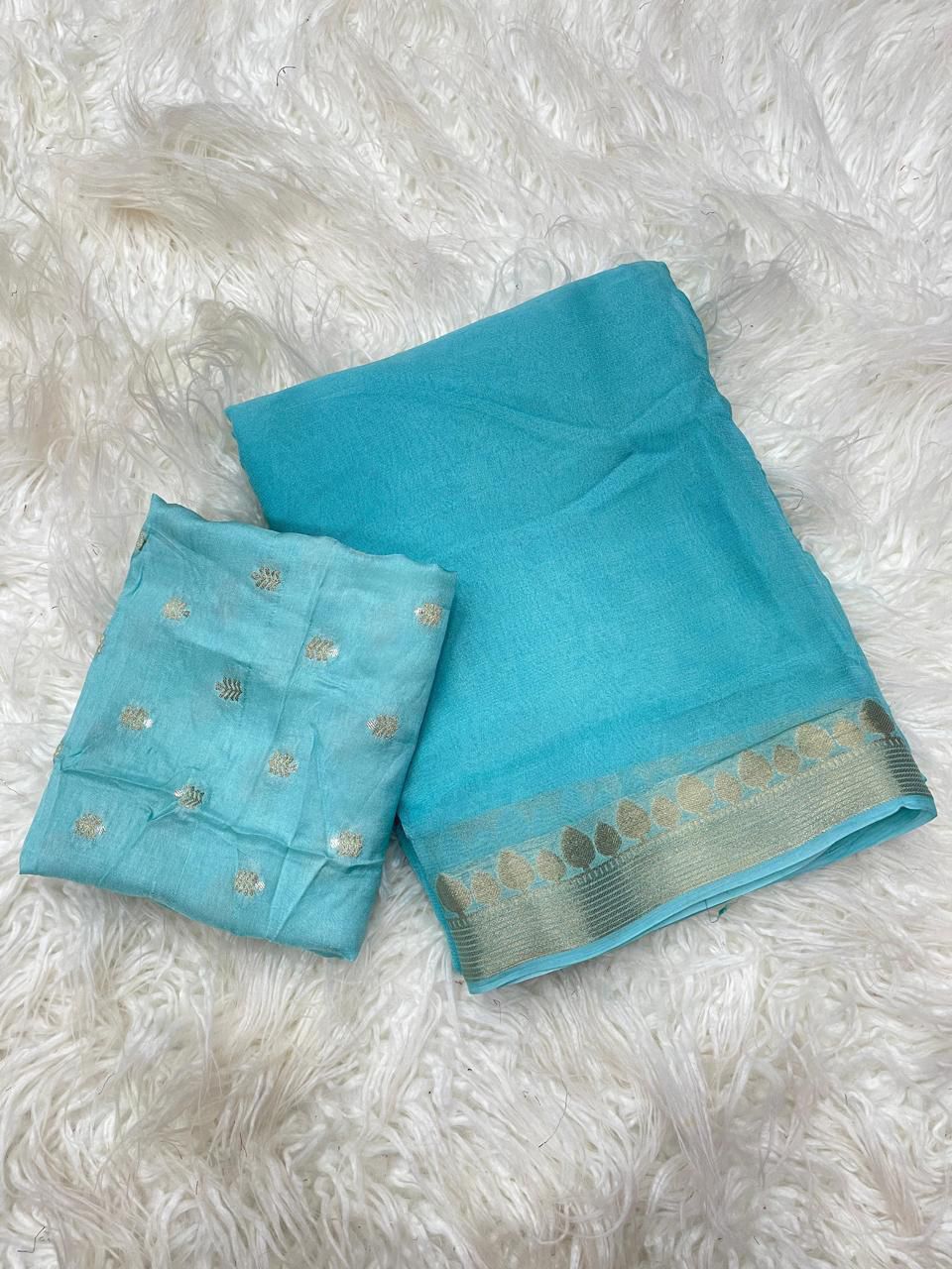 New arrivals  Georgette saree