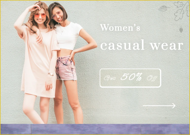 women's casual wear 50% off