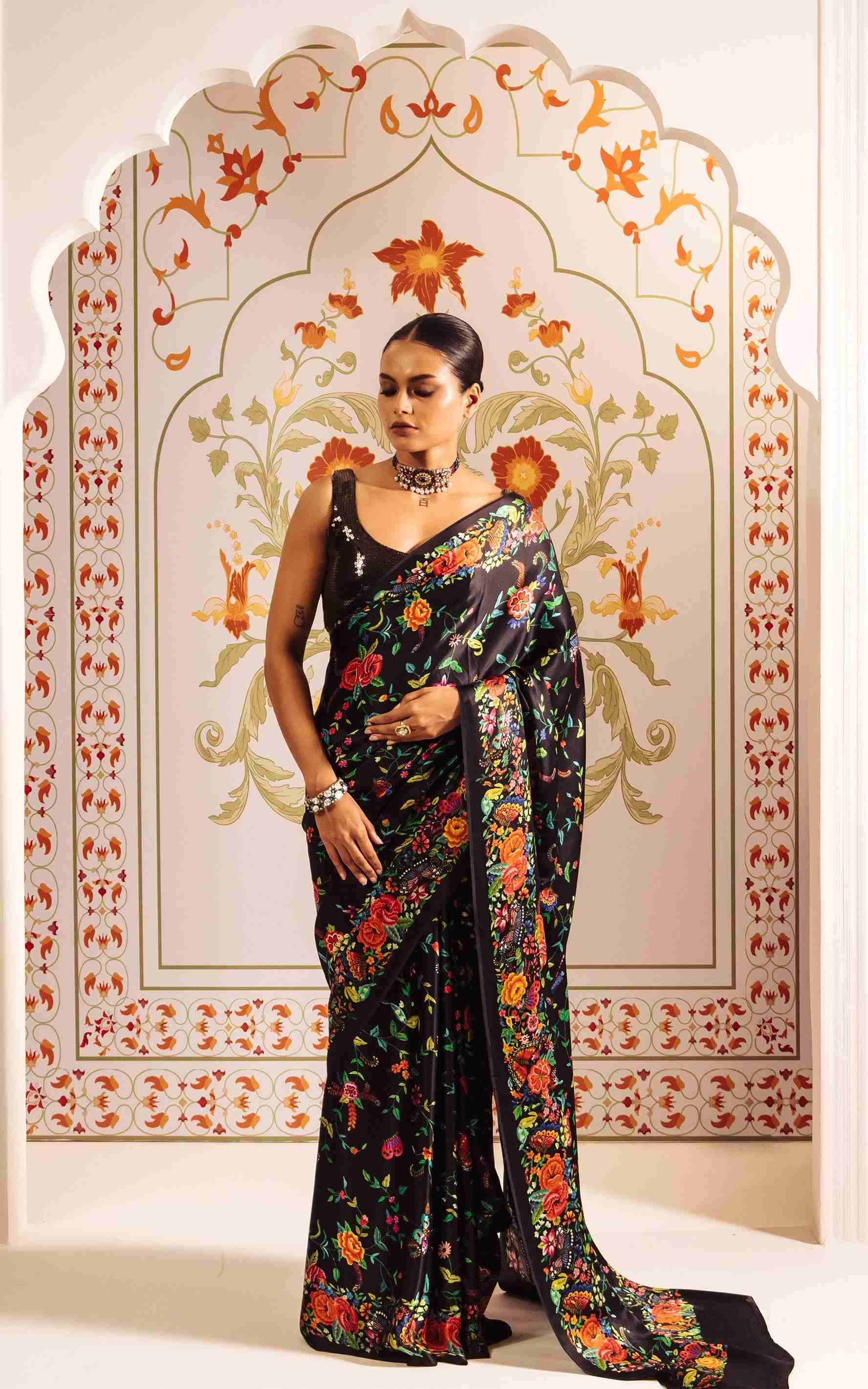 Japan Satin (Devsena satin) Saree