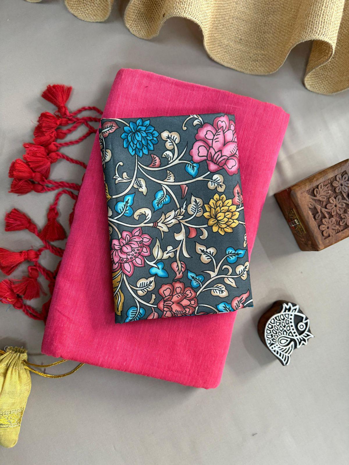 Handloom Khadi  COTTON Saree