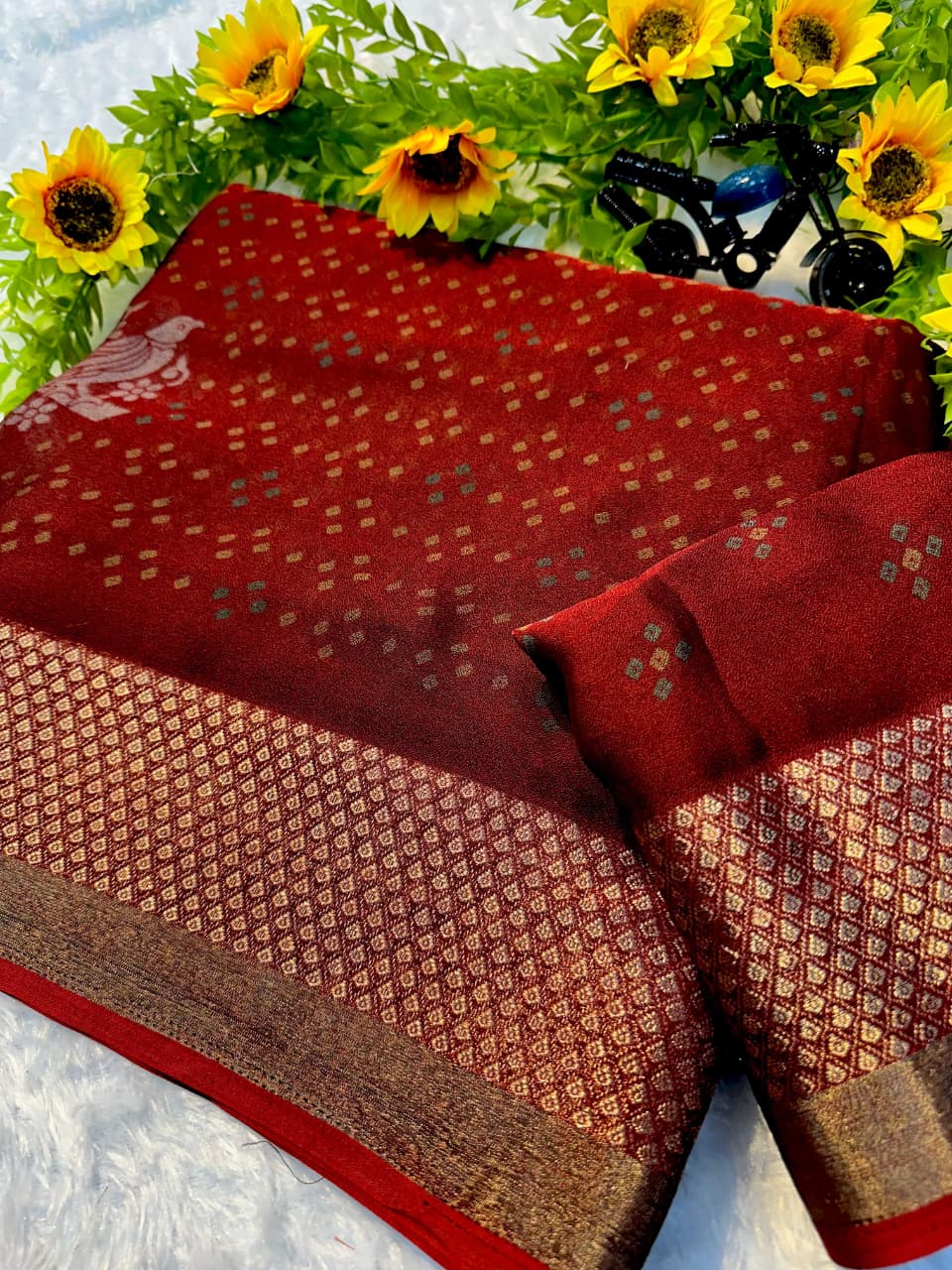 premium Georgette saree