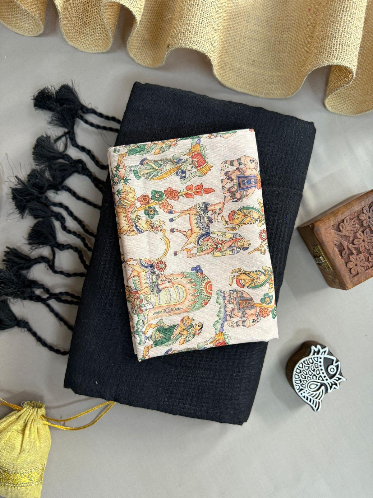 Handloom Khadi  COTTON Saree