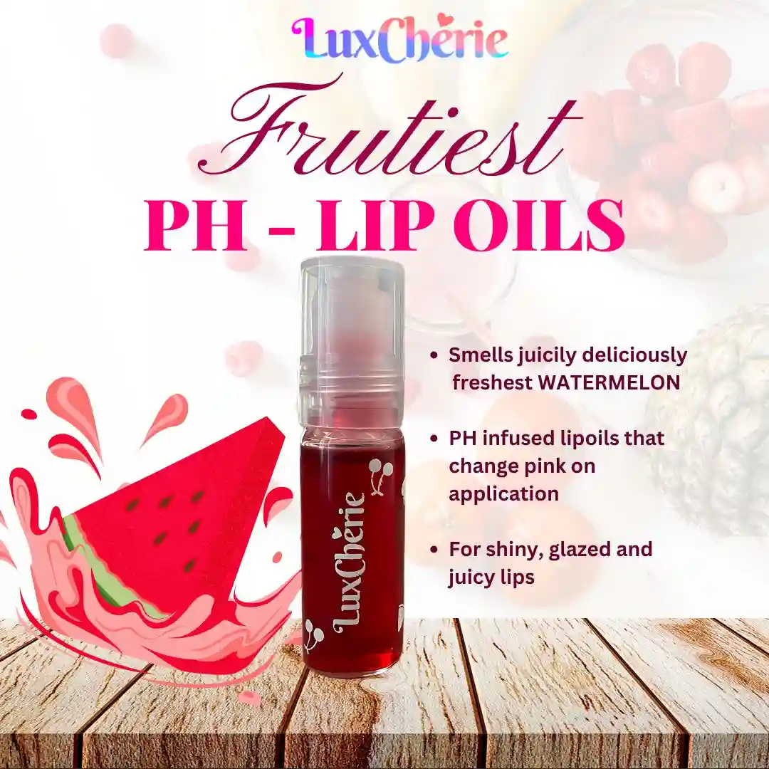 Frutiest PH-Lip Oil - Watermelon Color-Changing & Juicy Shine