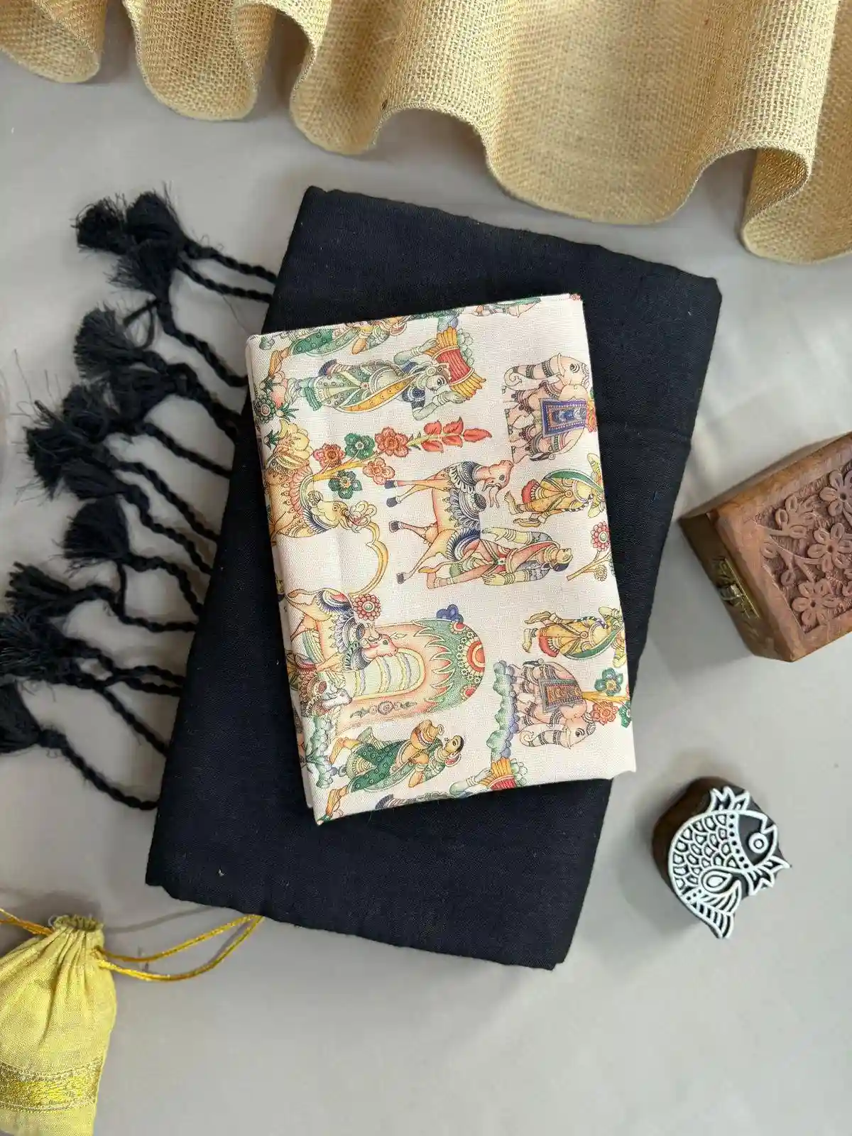 Handloom Khadi  COTTON Saree