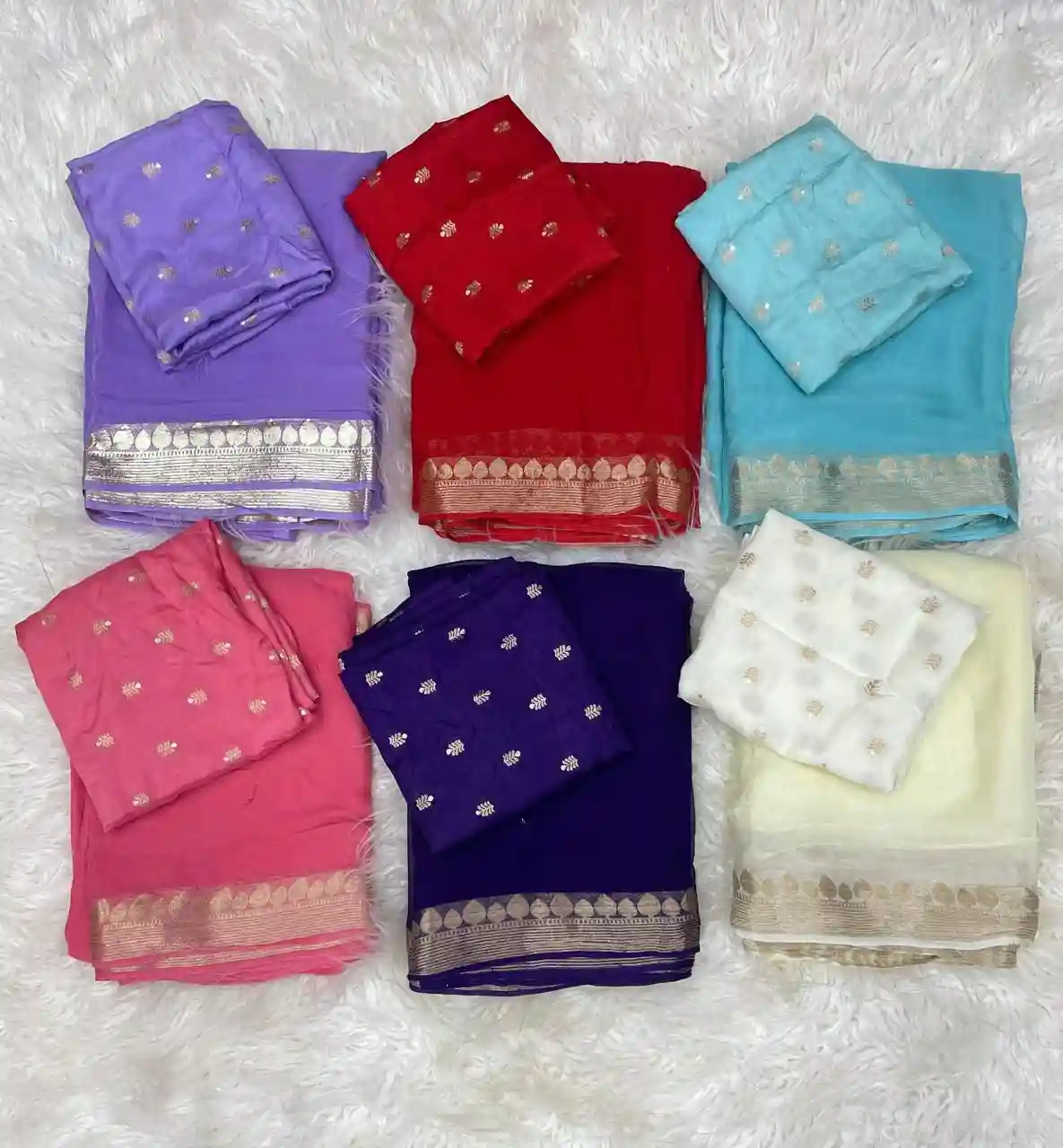 New arrivals  Georgette saree