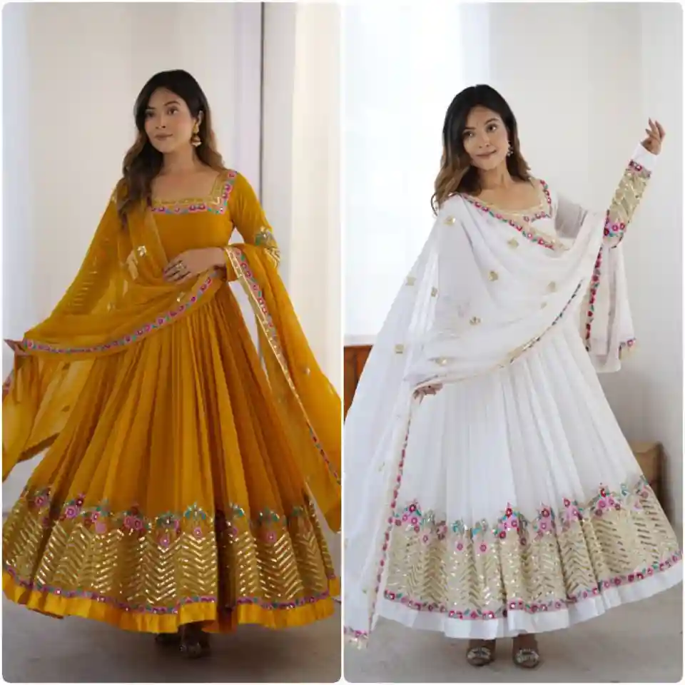 Anarkali Three Piece Set ZF-5010