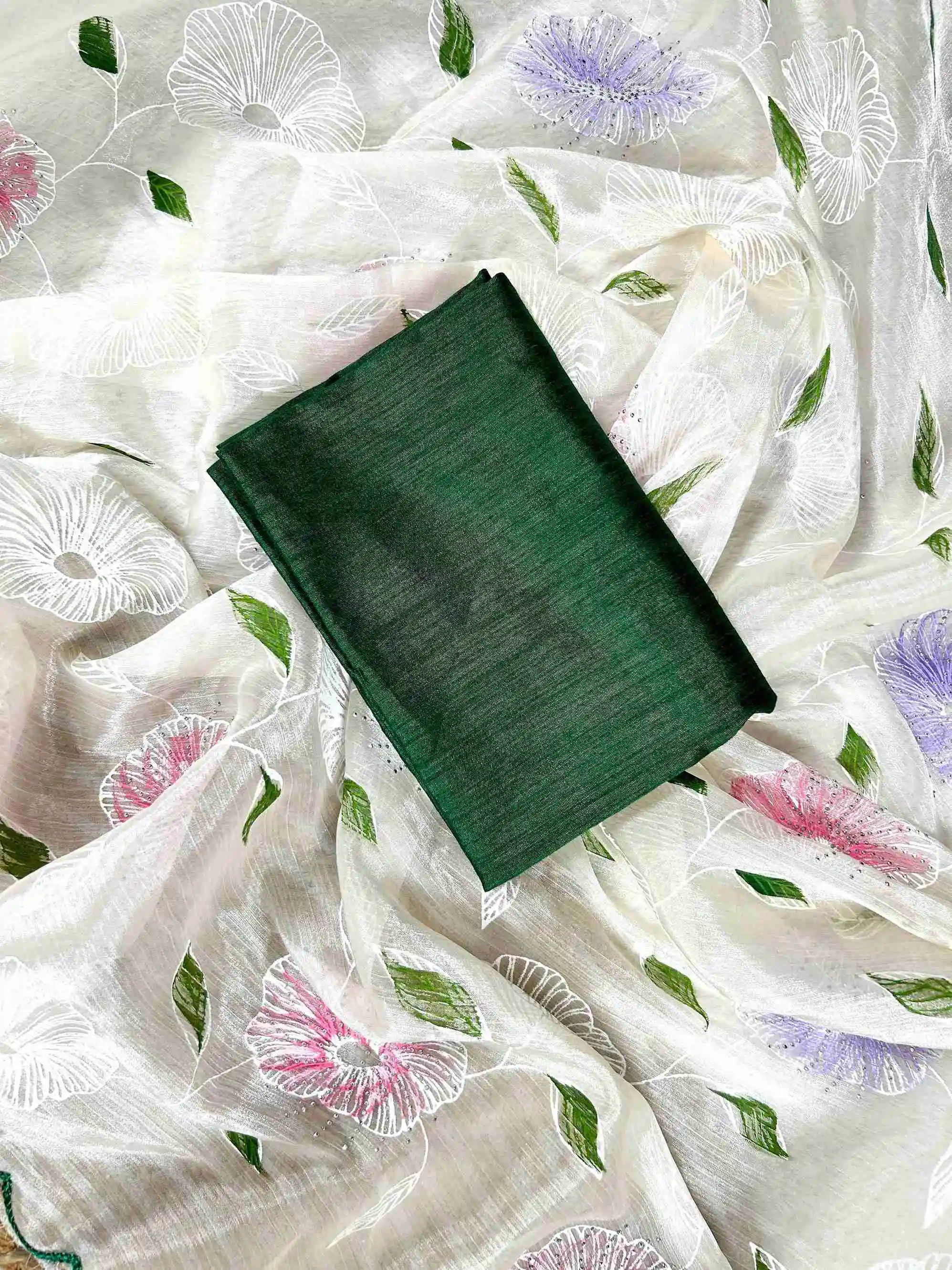 Soft Shiny Burberry Silk Fabric