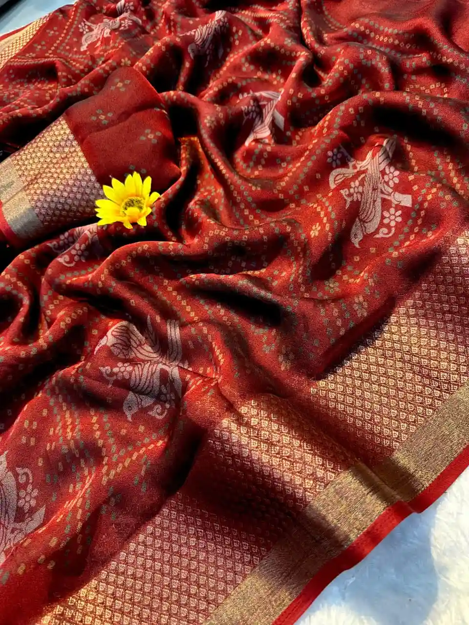 premium Georgette saree