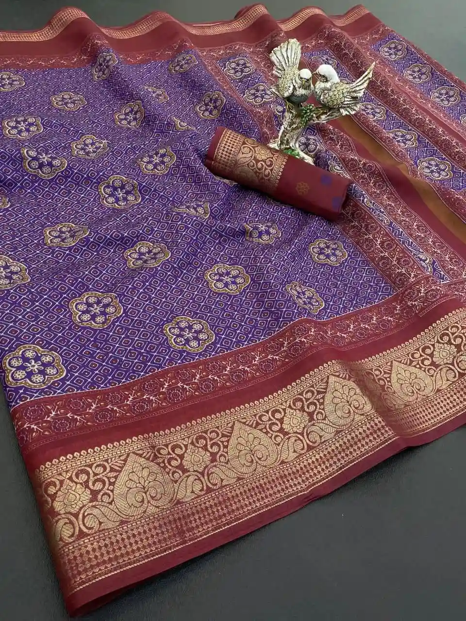 soft Dola cotton saree CM-882
